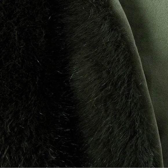 NWT POTTERY BARN FAUX FUR MINK FUR THROW BEST SELLER - Picture 3 of 3